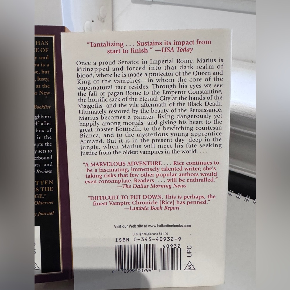 🩸 Anne Rice Vampire Chronicles Bundle Blood & Gold + Pandora Vintage Paperbacks - Picture 5 of 16